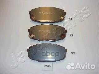 PA-K09AF Колодки тормозные hyundai i30 07/KIA