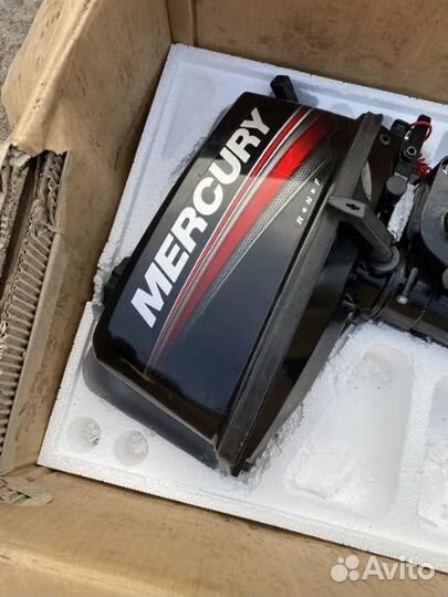 Мотор на лодку mercury ME 5 MH + kolibri км 330 20