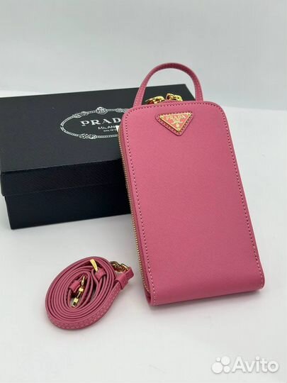 Сумка футляр Prada в коробке