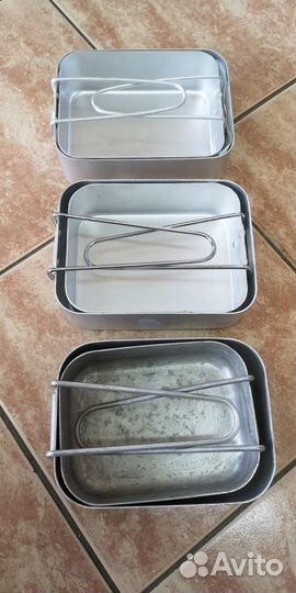 Набор посуды армии Голландии б/у (алюминий)