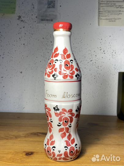 Фарфоровая бутылка Coca-Cola