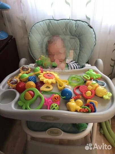 Стульчик для кормления happy baby william classic