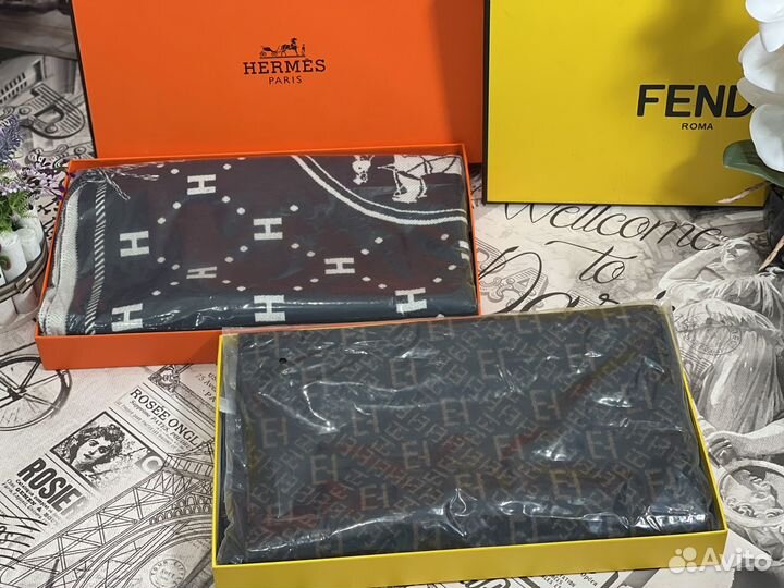 Шарф палантин кашемир Dior Fendi