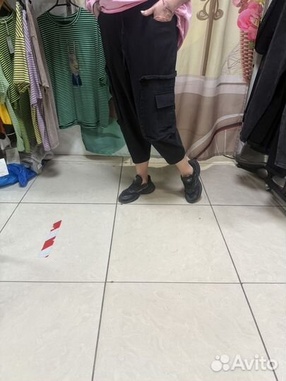 Крутые штаны стиль Бохо хлопок