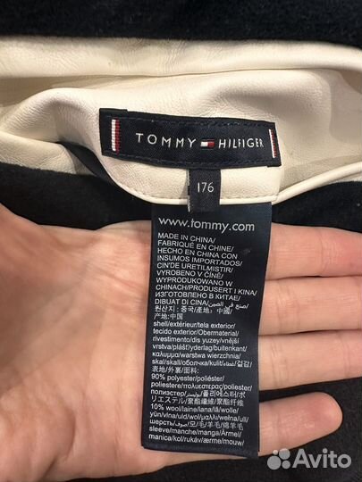 Бомбер куртка Tommy Hilfiger 176 подростковый