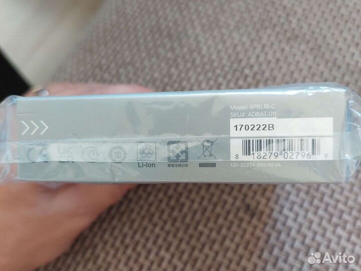 Enduro Rechargeable Battery GoPro Hero 9/10/11/12