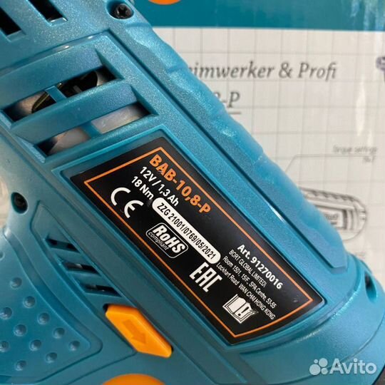 Дрель-шуруповерт аккумуляторная Bort BAB-10,8-P