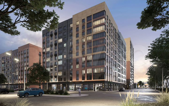 2-к. квартира, 70 м², 5/12 эт.