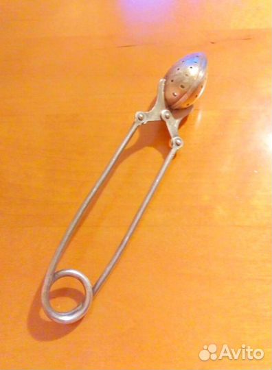 Ситечко-ложечка для заваривания чая. СССР. Винтаж