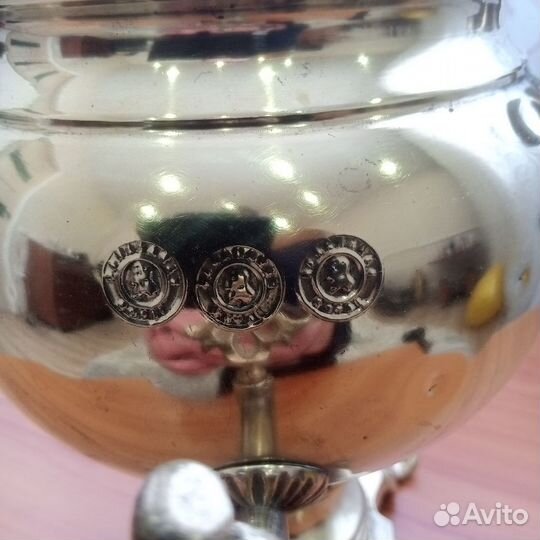 Самовар на дровах старинный бу