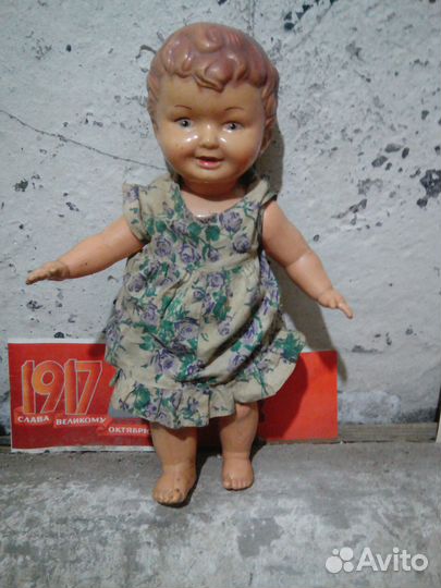 Довоенная целлулоидная игрушка СССР