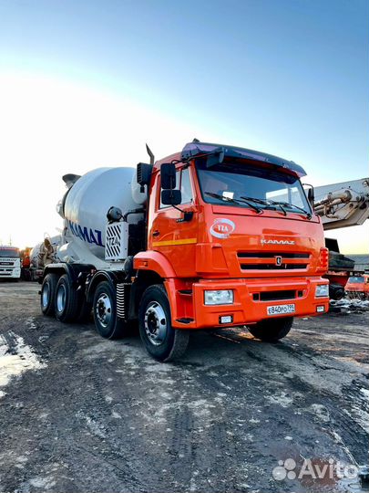 Автобетоносмеситель КамАЗ 6540, 2021
