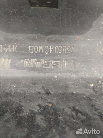 Накладка порога nissan х траил т 32