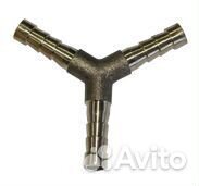 Тройник под шланг д. 6 (Ерш Y-образный 6*6*6)