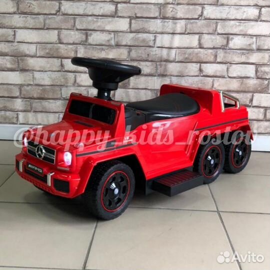 Детский электромобиль-каталка Mercedes G63