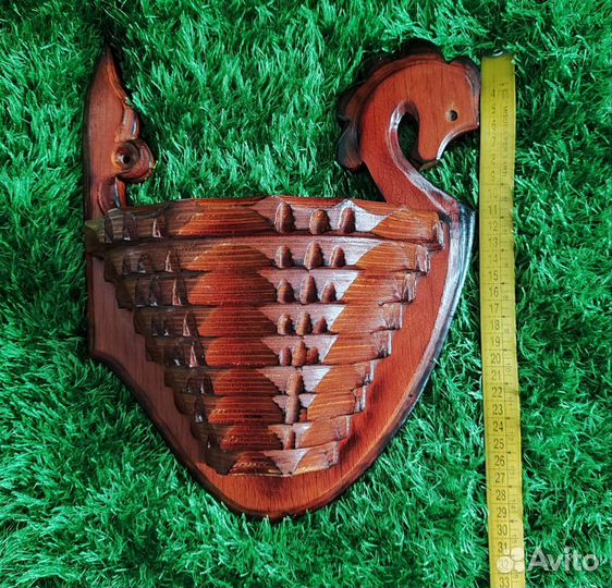 Кашпо подвесное деревянное