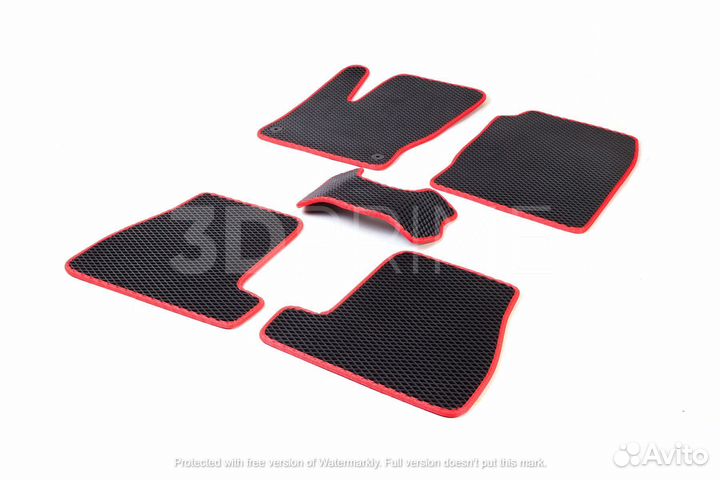 Коврики EVA (Ева) на Vw Caravelle T5/T6 2003- н.в