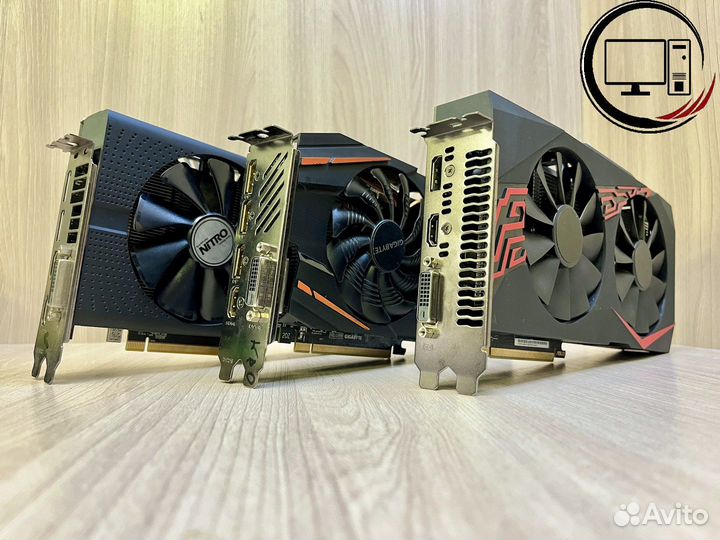 Radeon RX580 8GB MSI на гарантии магазина