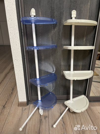 Угловая полка в ванную