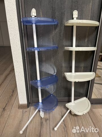 Угловая полка в ванную