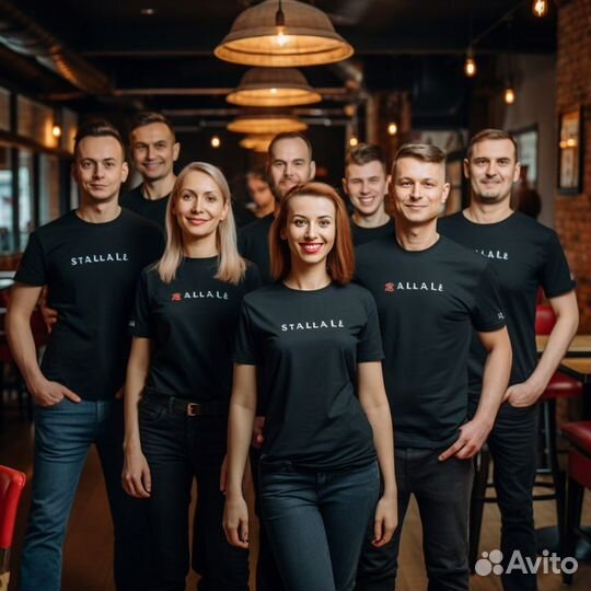 Печать на футболках для бизнеса оптом