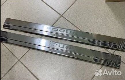 Накладки на пороги Ford Focus 2005