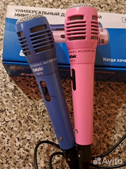 Микрофоны bbk для караоке новые и бу