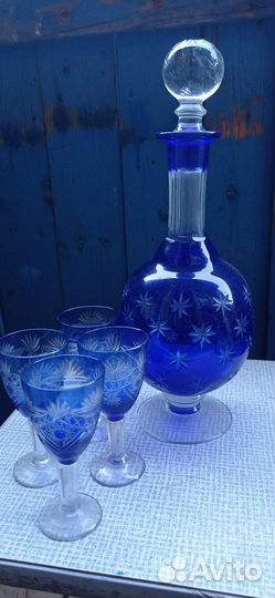 Графин с рюмками СССР