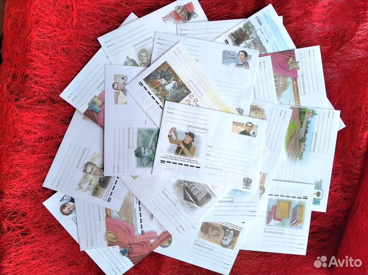 Почтовые художественные конверты Россия 2010-2014