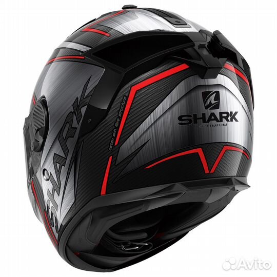Мотошлем Shark spartan GT carbon kromium Red 2023
