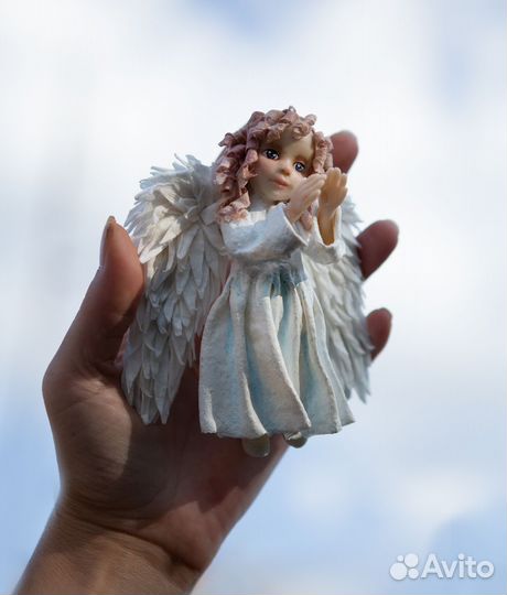 Ватная игрушка Ангел