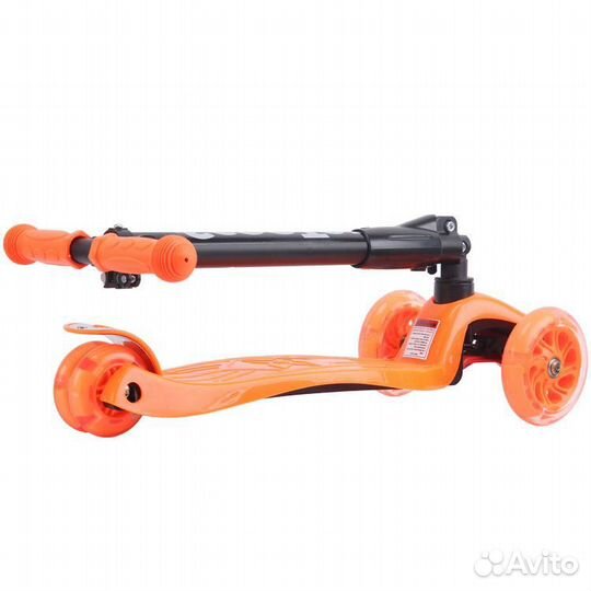 Самокат детский graffiti Frisky оранжевый