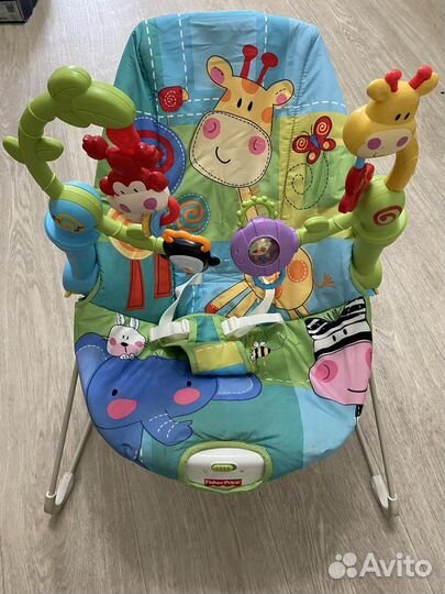 Шезлонг fisher price