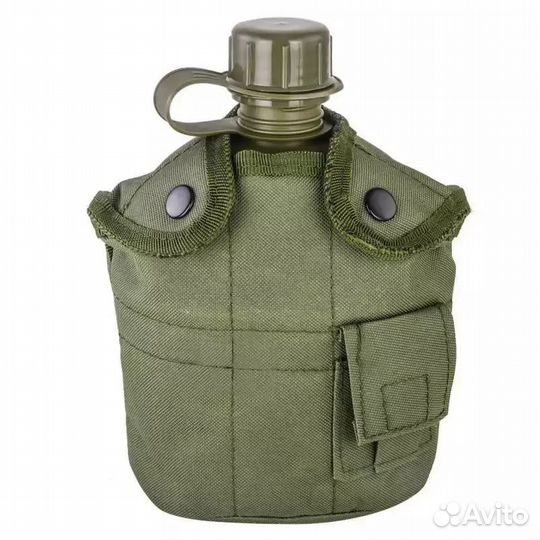 Фляга армейская US 2в1 Olive