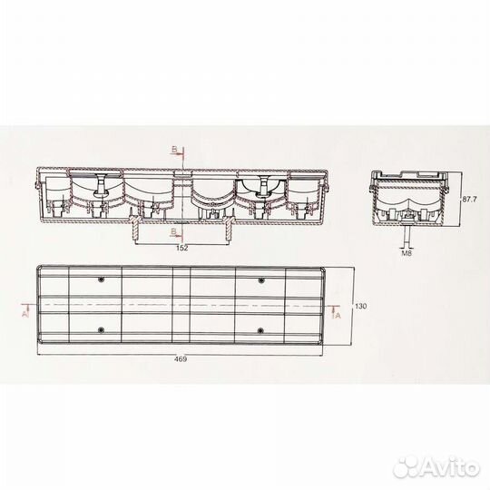 К-кт Фонари 2 шт задние Мерседес на Фуру