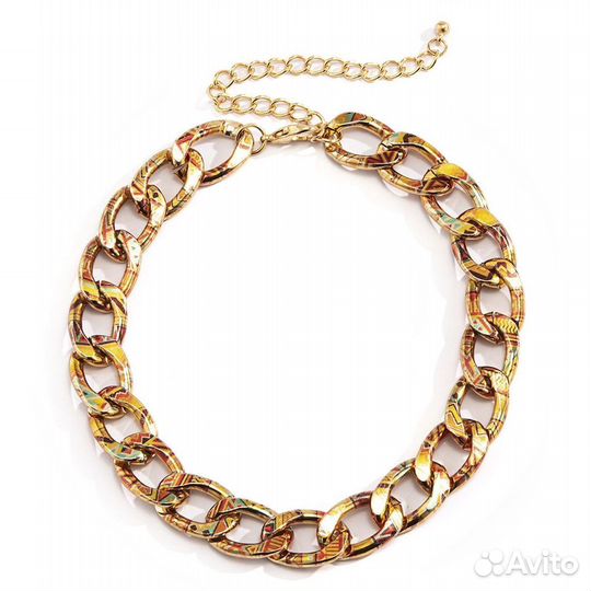 Колье чокер цепь