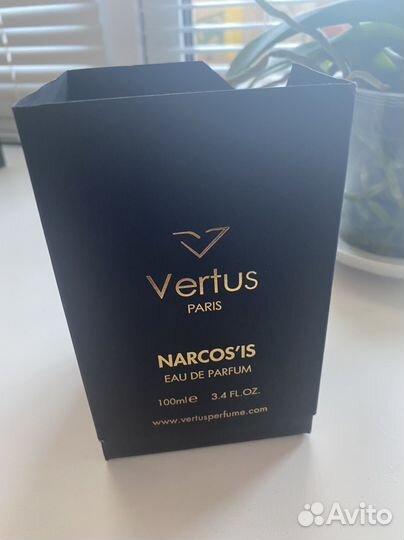 Туалетная вода vertus narcosis