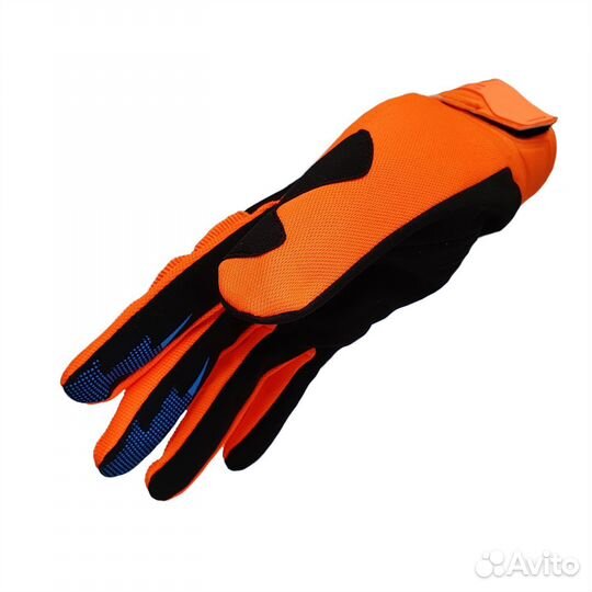 Мотокросс перчатки FOX NEW (оранжевый неон)