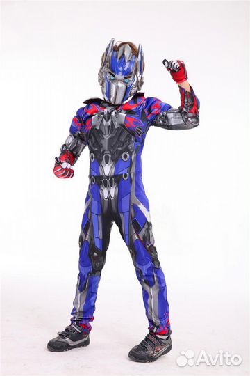 Детский костюм Оптимус Прайм с перчатками