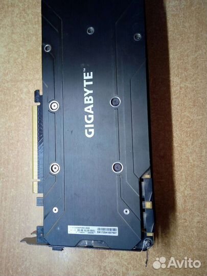 Видеокарта gtx 1080 Gigabyte 8gb
