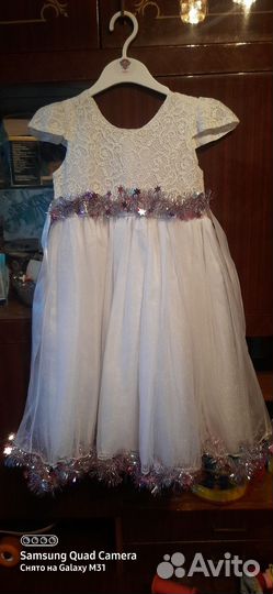 Платье для девочки 134