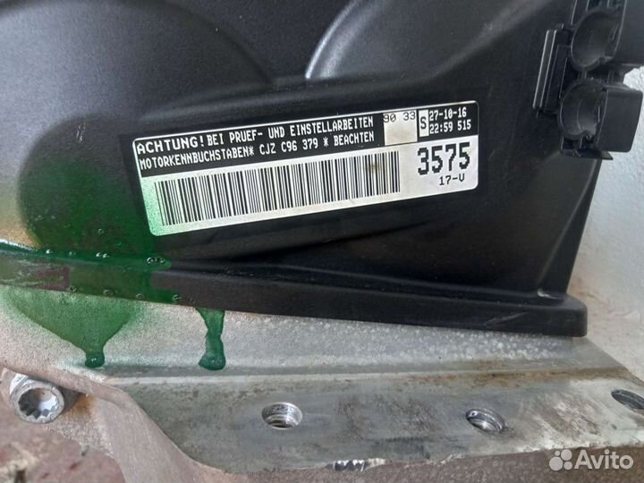 Двигатель EA211, CJZ, Fabia, Rapid