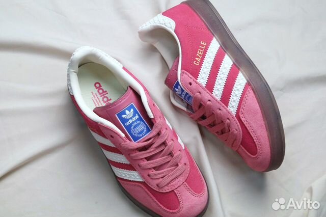 Adidas Gazelle Indoor pink cloud white