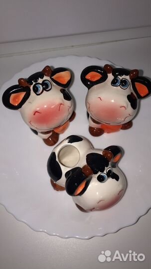 Набор для специй - весёлые коровки