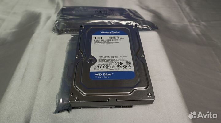 Жёсткий диск новый HDD WD Blue 1 Tb