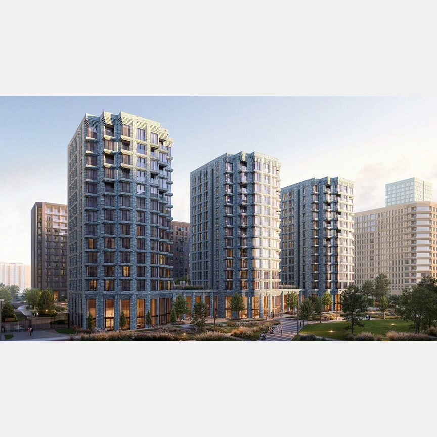 2-к. квартира, 60,8 м², 7/13 эт.