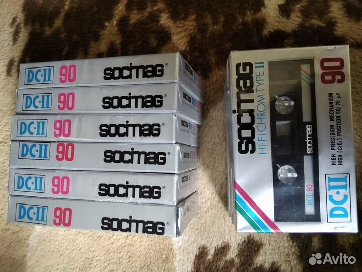 Аудиокассеты Socimag DC ll 90