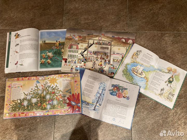 Книги для дошколят 5 штук