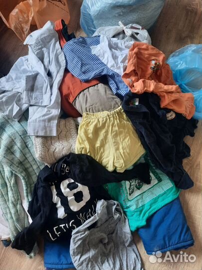 Вещи детские пакетами много цена за все 2-4 года