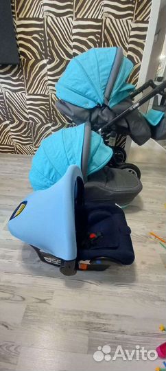 Коляска 2 в 1 adamex